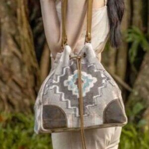 Myra aztec tote Myra Bag Temple Run Bucket Cinch Bag